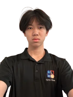 Portrait of Cyrus Chow.
